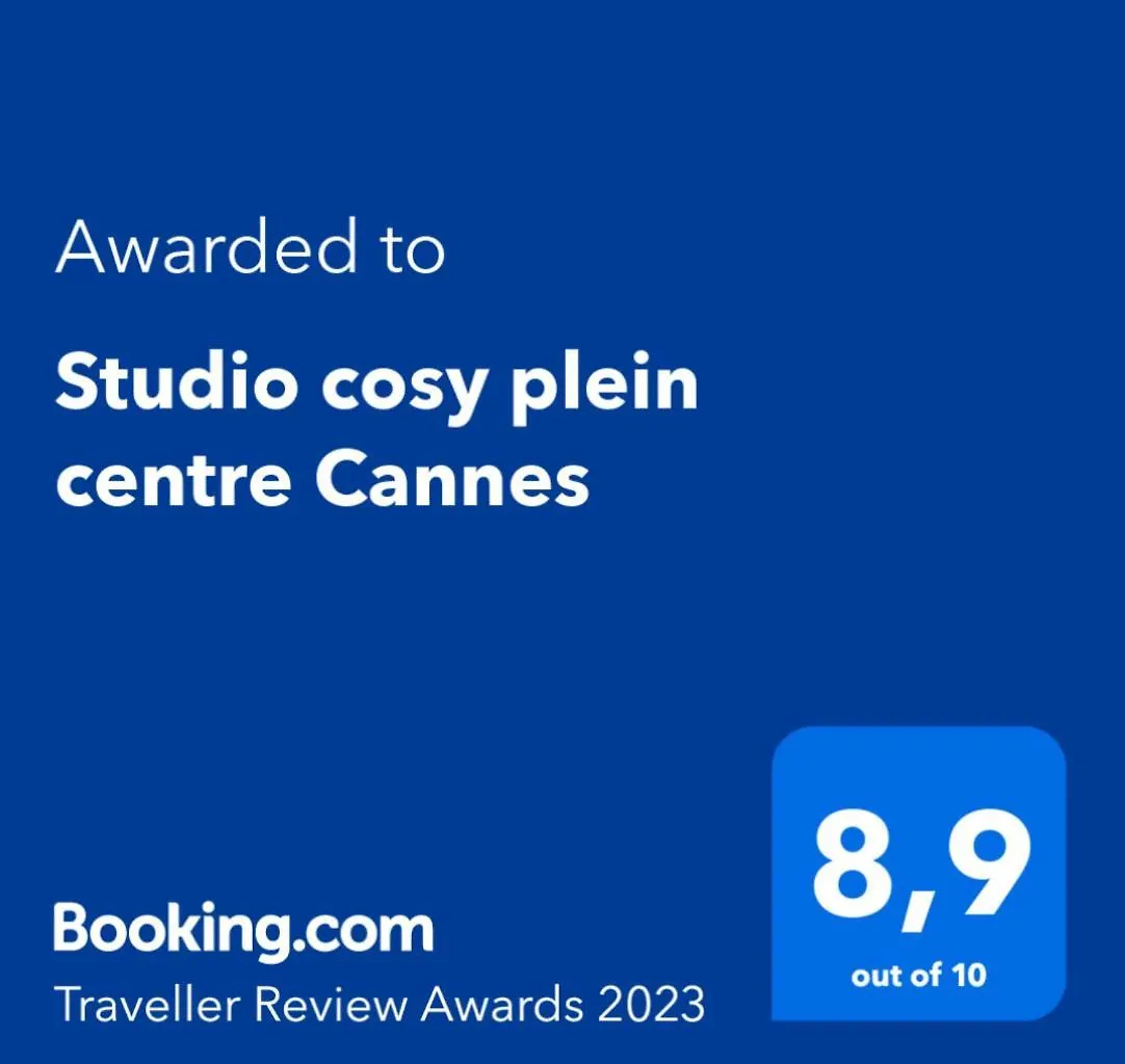 Studio Cosy A Cote Du Palais Des Festivals Cannes 0*,  France